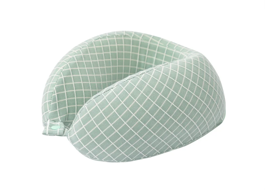 2022 Cool Fabric U Shape Travel Neck Pillow