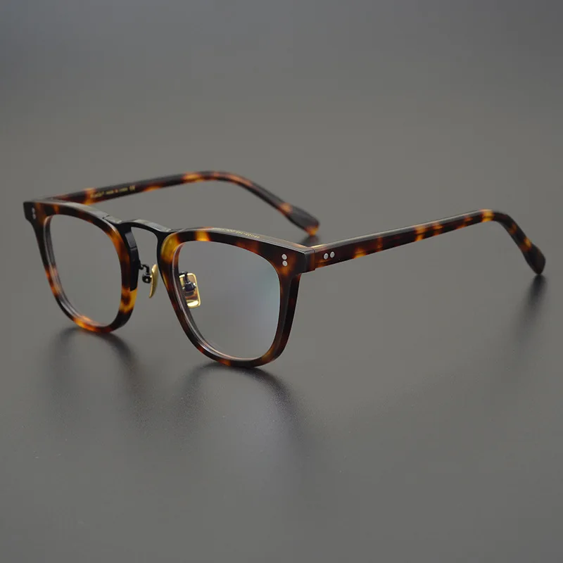 2023 New Japan 100% Handmade Pure Acetate Titanium Optical Luxury Top Quality Eyeglasses Frames