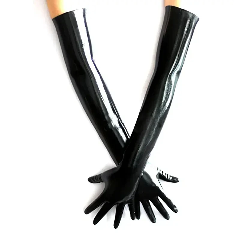 sexy gloves women fetish long gloves opera latex fetish bodysuit for men for women glove