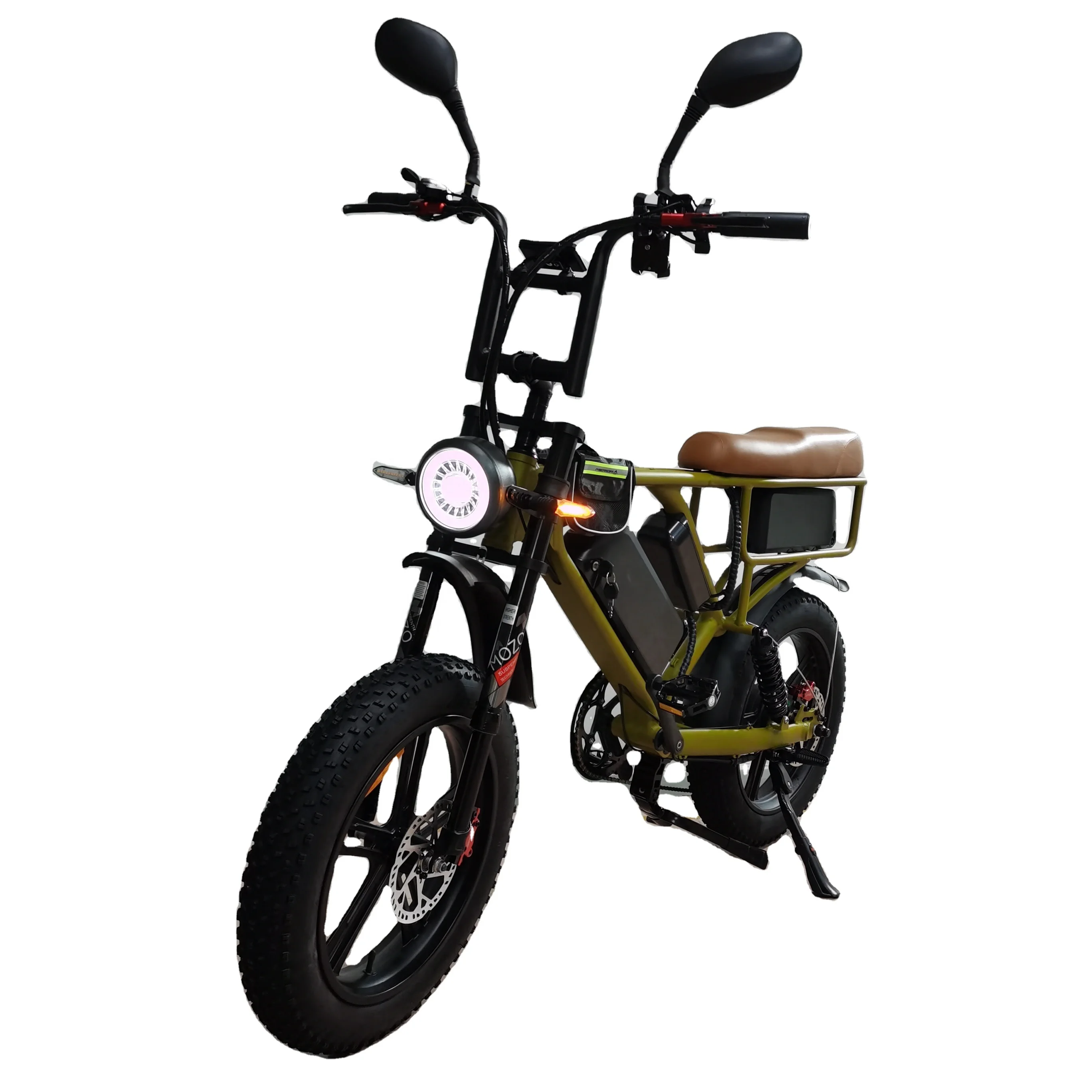 new retro  super Electric Hybrid Bike  fat tire  1000W ebike 52V 44AH long range electric bicycle