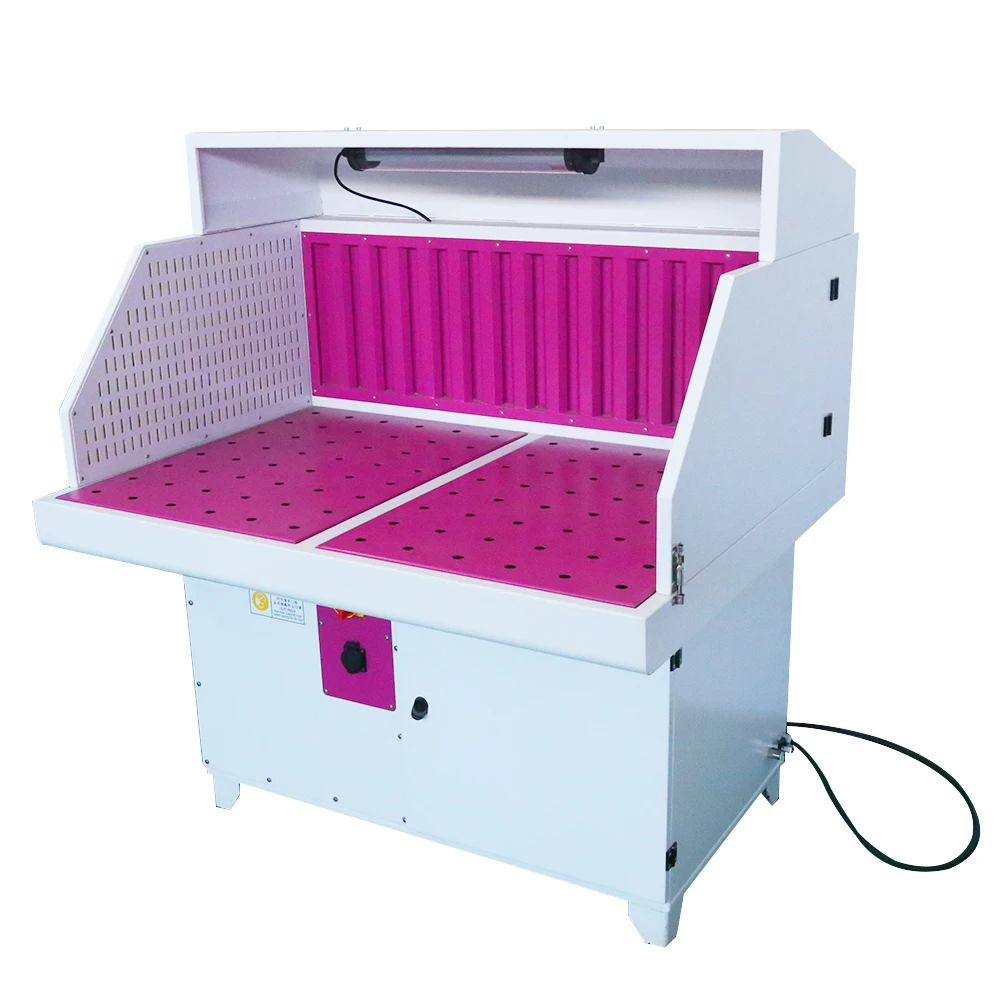 
High-power table grinding machine downdraft table fume extraction workbench polish wood grinding table 