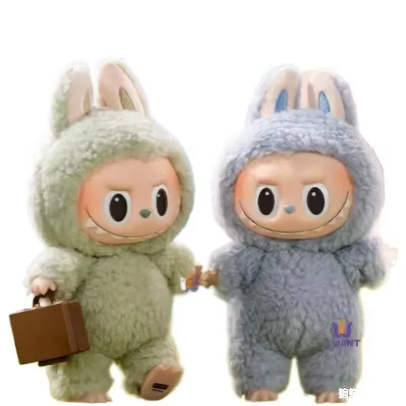 JM Wholesale Pop Mart Labubu Macaron Series Blind Box Monster and Naughty Plants Art Toy Gift Resin and PVC Material