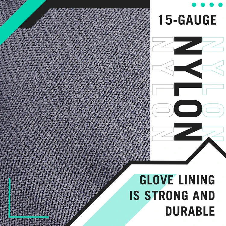 Оптовая продажа нейлоновые перчатки для погружения с нитриловым покрытием