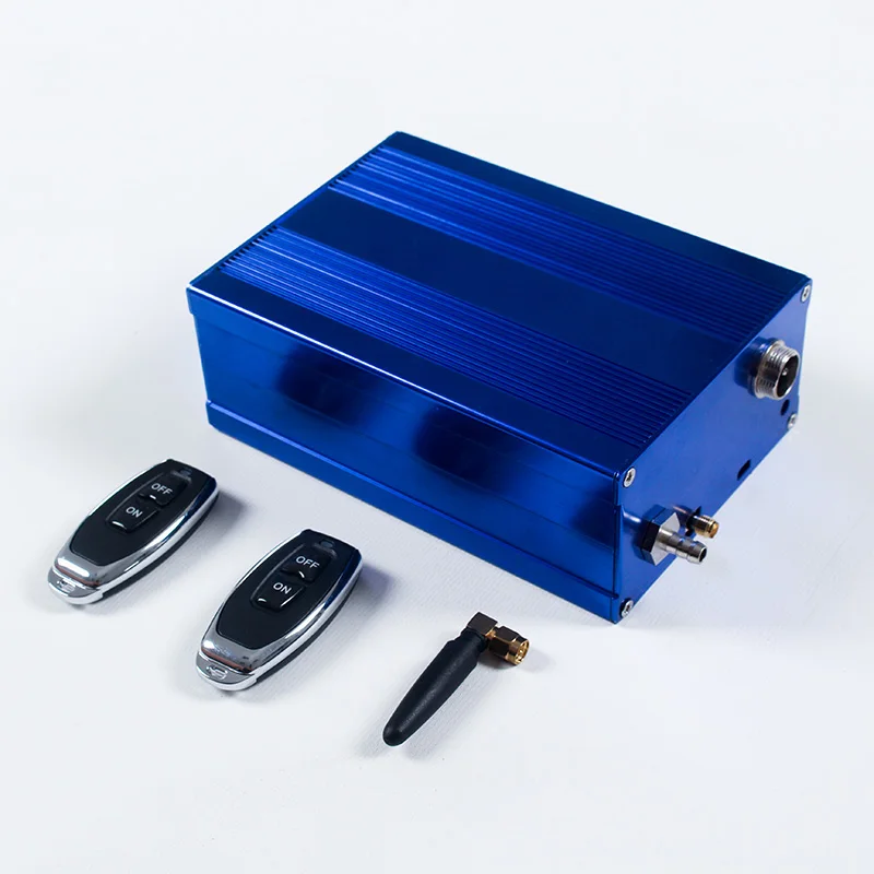 hot sale vacuum pump actuated two valves muffler for car exhaust system modify for racing loud sound