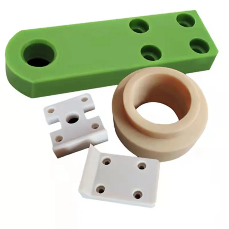 hot selling custom cnc precision machining handle extruded aluminium cover parts teflon ptfe metal shaft products machining