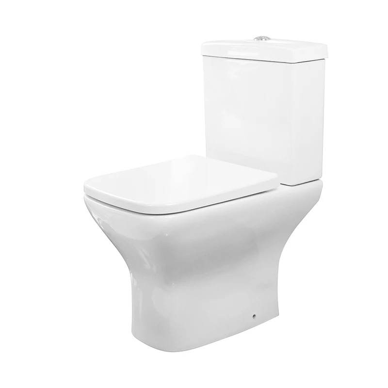 2022 Sanitary Ware Water Closet Washdown Two Piece P-trap Toilet for UK