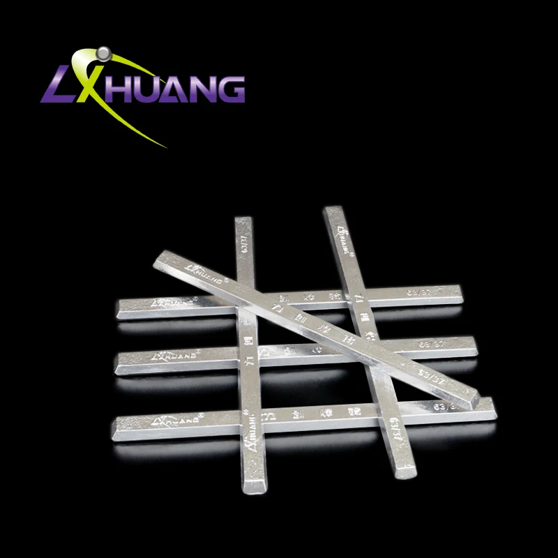 factory offer 45%tin 55% lead semicircle Extrusion bar brazing solid core no flux