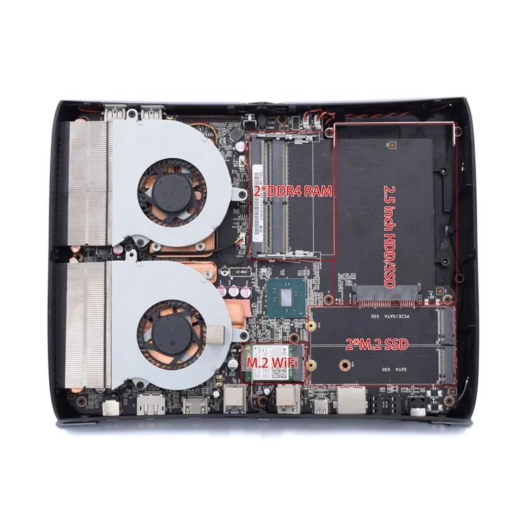  Win10 Os 2 ГБ/32 ГБ 4G/5G Wifi 1000M LanGraphics карта Gtx 960 4 Гб I7 6700Hq мини-компьютер с