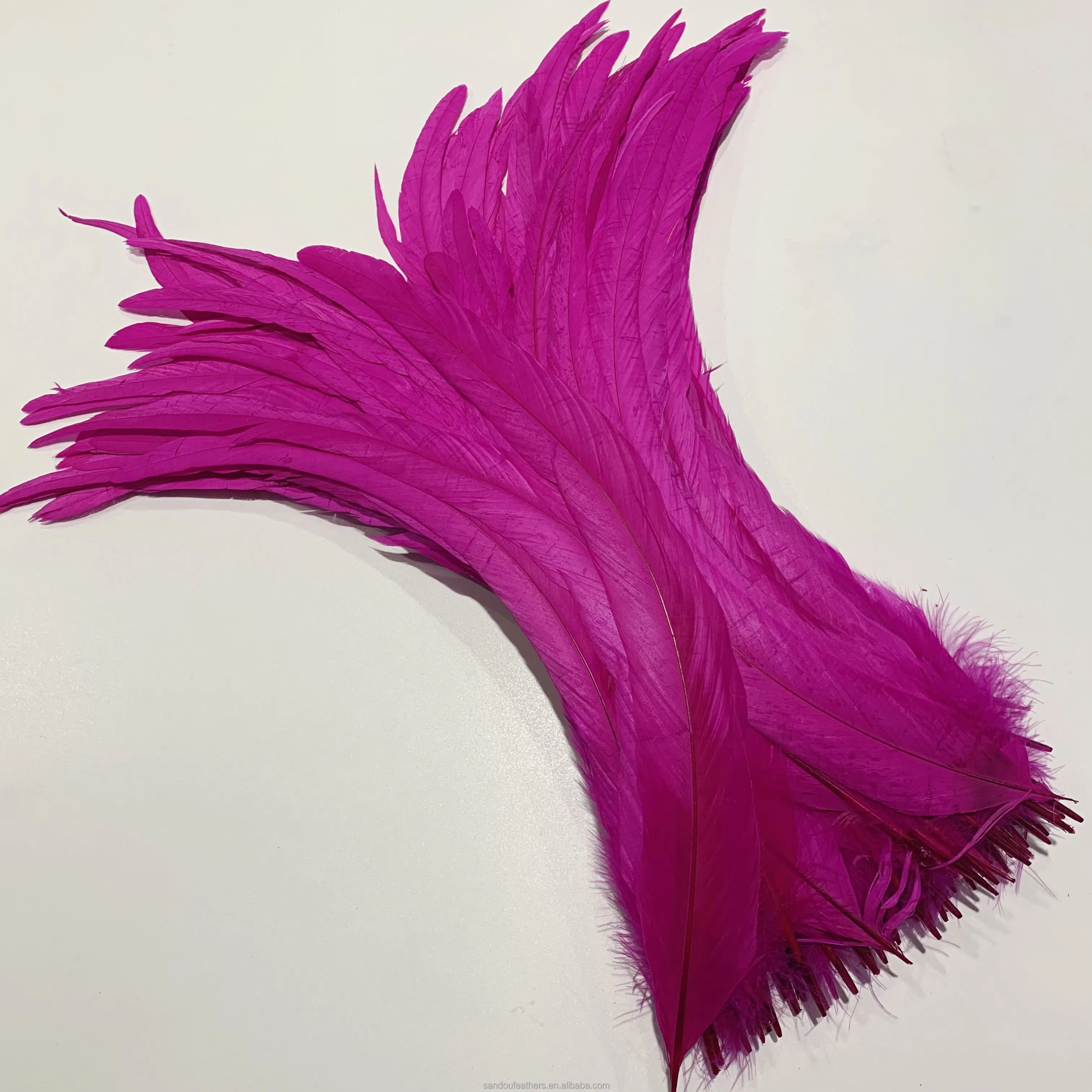 Cocktail Fringe Natural 14 inch 16 inch Fringes Feathers Cocktail Dress Feathers Black Chicken Feather