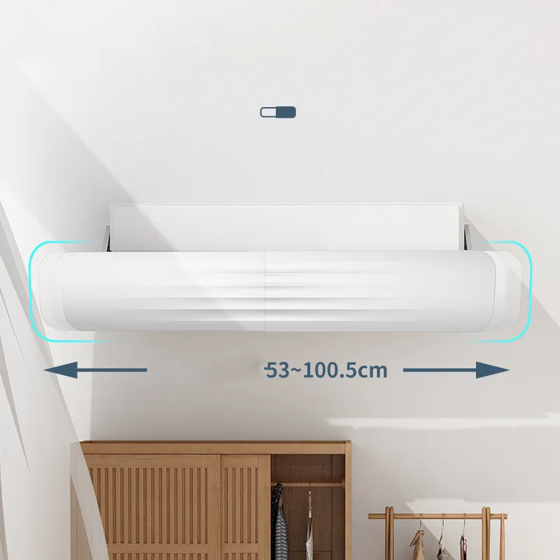High quality portable Air Conditioner Parts retractable and adjustable air conditioner wind deflector