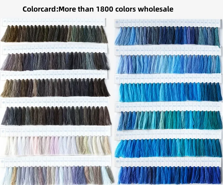 High Quality Wholesale Factory 40/2 50/2 Tailoring Threads 100% Spun Polyester Yarn Sewing Thread Set Sewing Machine 3000 Yards