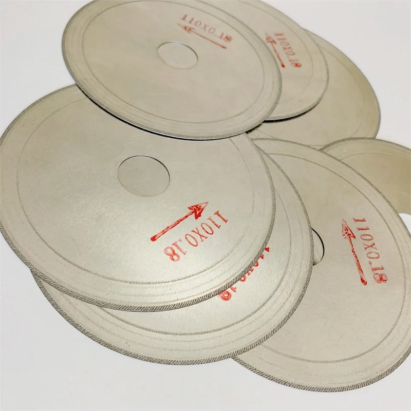 agate cutting saw blade diamond tools gems cutter super thin long life factory offer