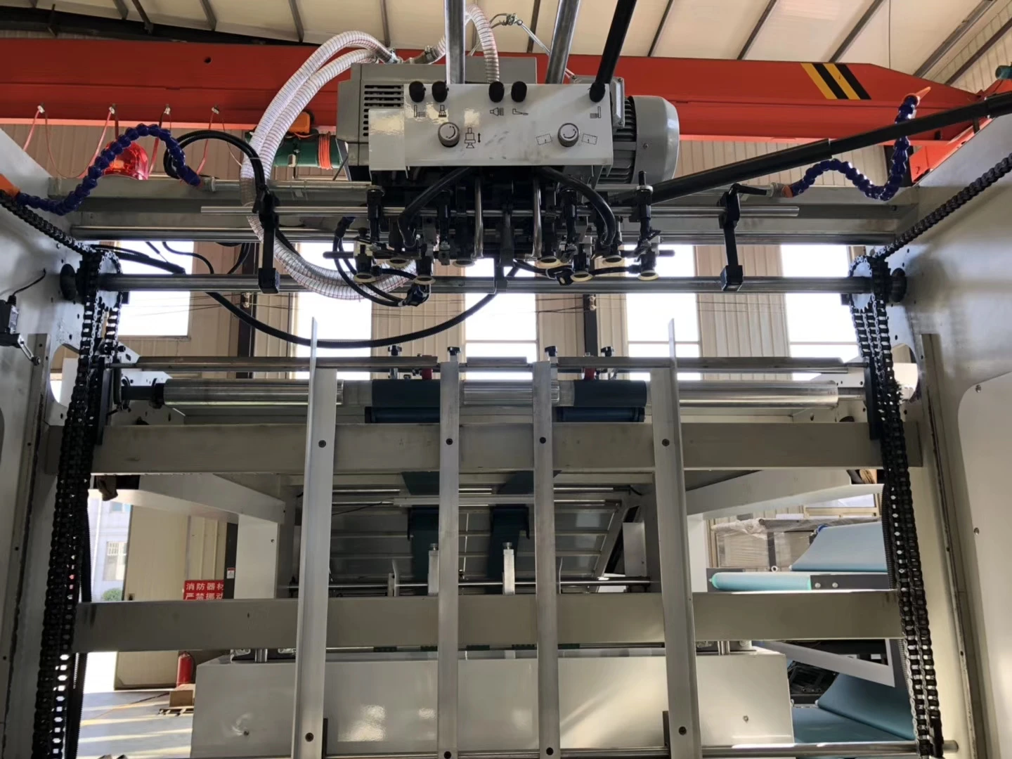 High-efficiency Intelligent 5 layer automatic flute laminator machine