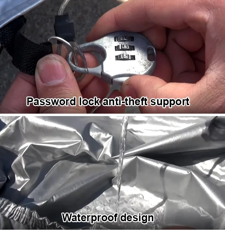 Outdoor winter snow hail protection elastic fabric uv sun protect rain waterproof car cover