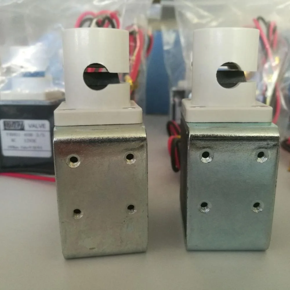 Normal Closed Type Solenoid Pinch Valve With Sanitary Class Tube 24VDC Use For Beverage Machine