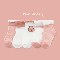 Super thin bow-knot baby socks girls baby lace mesh socks for summer