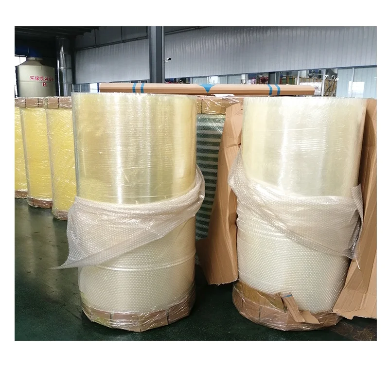 Factory Direct Sale Transparent Tape Jumbo Roll Tape Bopp Jumbo Roll adhesive tape 1280mm x 4000M