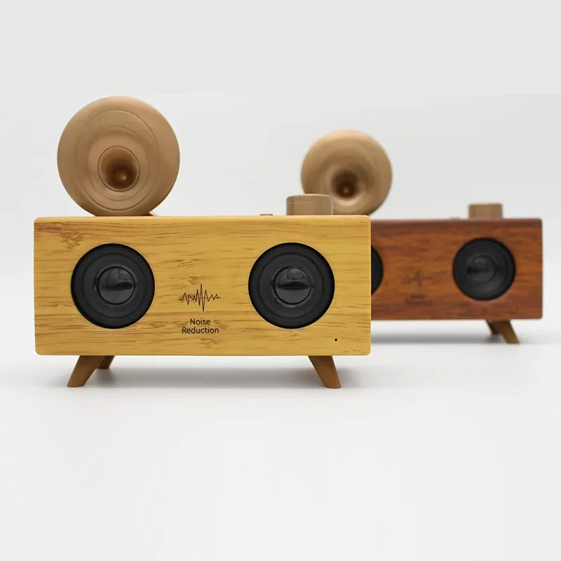 High Power Portable Boombox Home Wireless Bluetooth Speaker Subwoofer Loudspeaker Super Bass Surround Retro Soundbar Big Radio