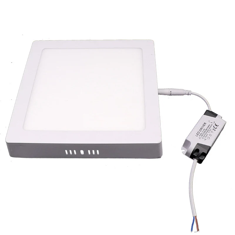 China factory 18w led round panel slim panel light housing 3000K 4000K 6000K housing office free sample