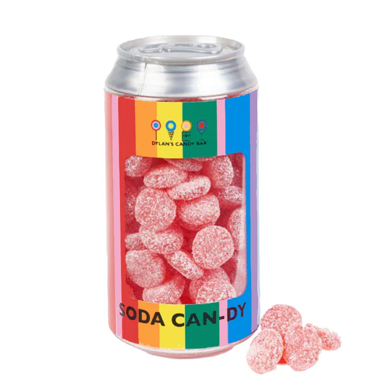 Hot Sale Clear Custom Logo PET Food Grade Wide Mouth Gummy Bear Candy Bell Plastic Jars