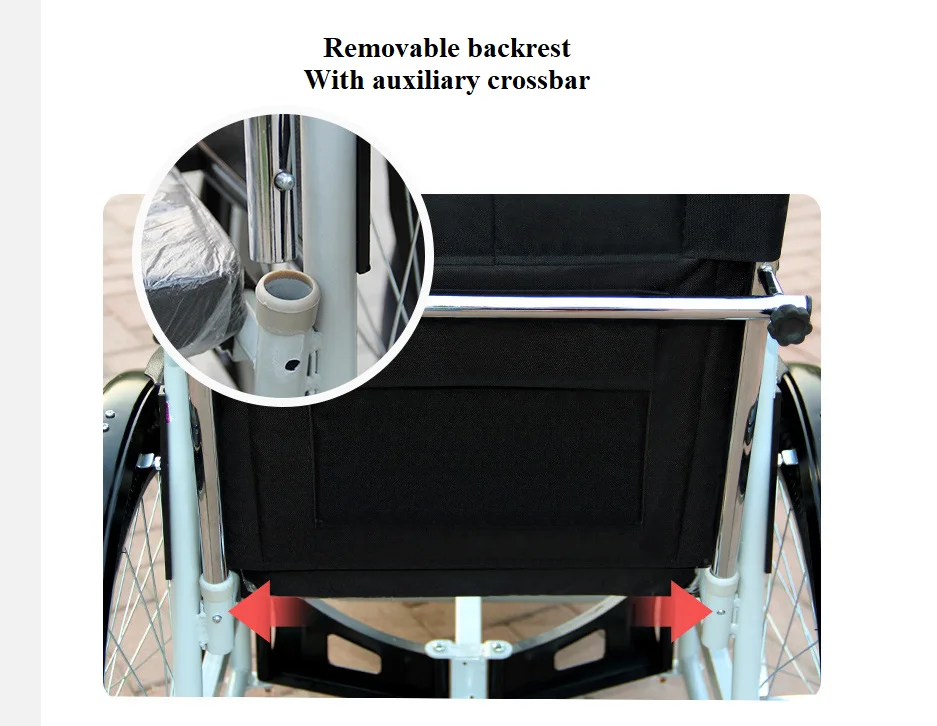 New Product Premium Foldable Hand Bike Hand-Pedaled Trike Hand-Propelled Tricycle for Disabled