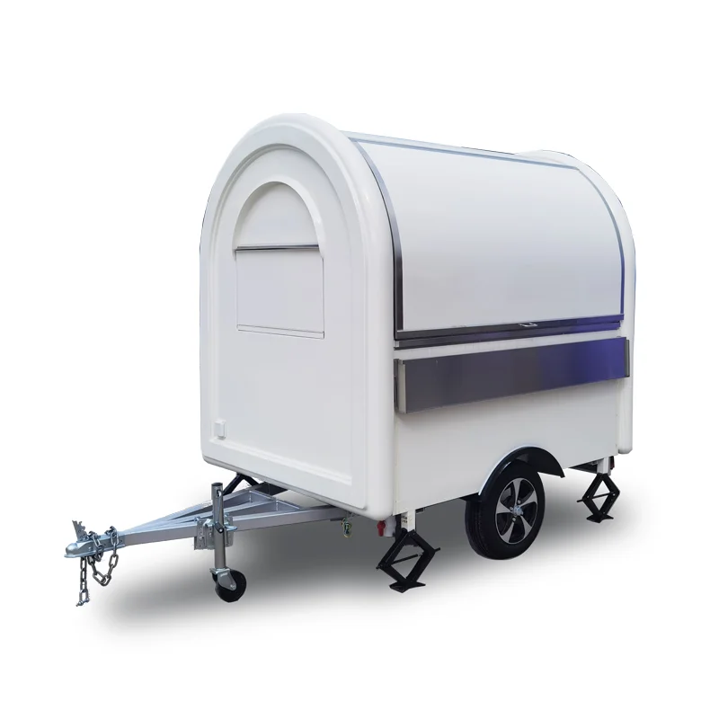 Фургон Yowon Foodtruck Catering продовольственные прицепы полностью оборудованная фургон для кофейных баров с раковинами