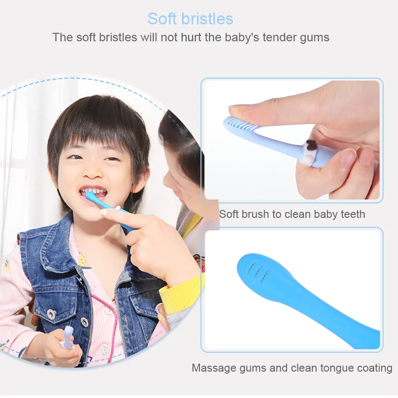 
BPA free baby tooth brush kids baby toothbrush 