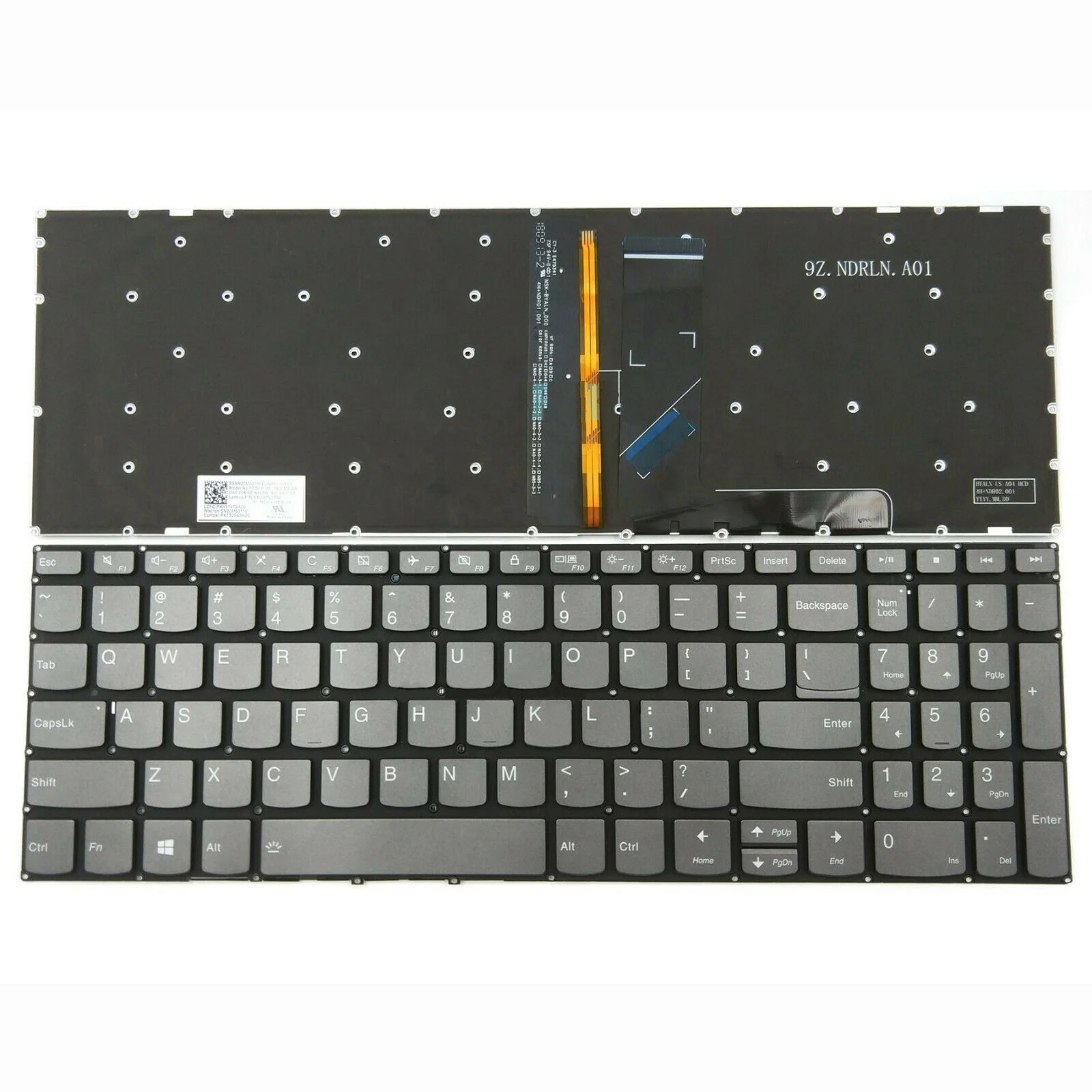 Клавиатура с подсветкой для Lenovo 330S-15ISK 330S-15IKB 330S-15AST 330S-15ARR series