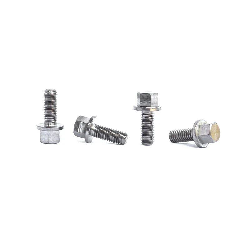 M6*15mm Titanium Flange Hex Bolts