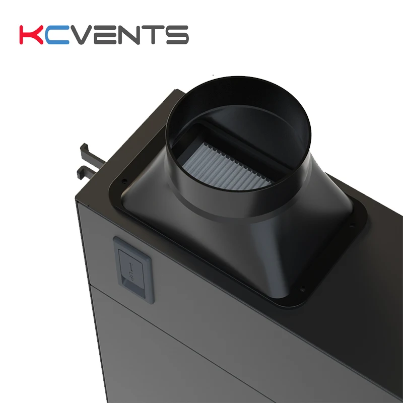  DPT15-45J KCVENTS встроенный вентилятор с 95% фильтрацией HEPA Carbon Box для очистки