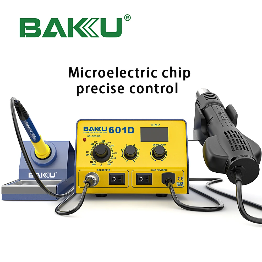 Горячая Распродажа! Инструмент для сварки BAKU 601D светодиодный цифровой дисплей estacion de Heat долговечная паяльная станция