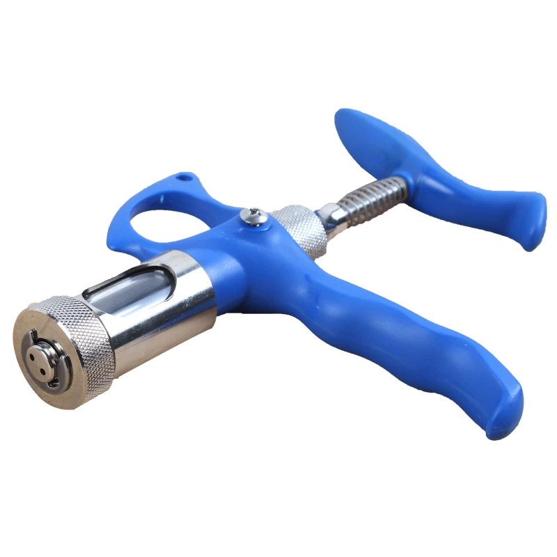 Ducks Acne Vaccine Syringe Needle Double Veterinary Continuous Feeder Poultry 5cc Chicken Automatic Vaccination Device