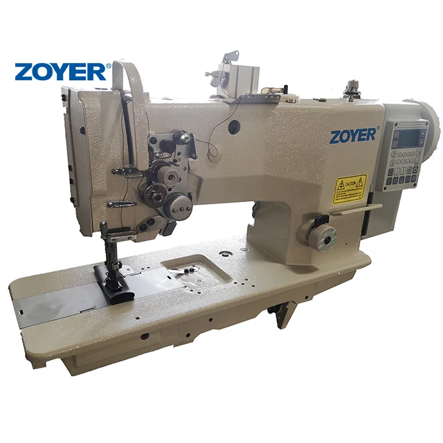 ZY4420-D4 zoyer Двойная игла комбикормов швейная машина с фунцкией шитья закрытых стежков полностью