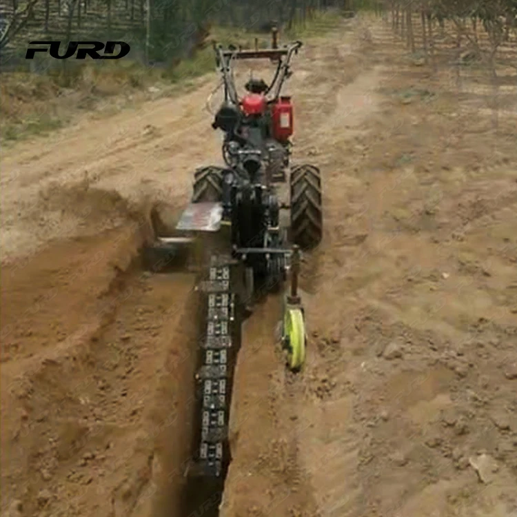 Best-selling global mini trencher chain trencher China best quality chain trencher