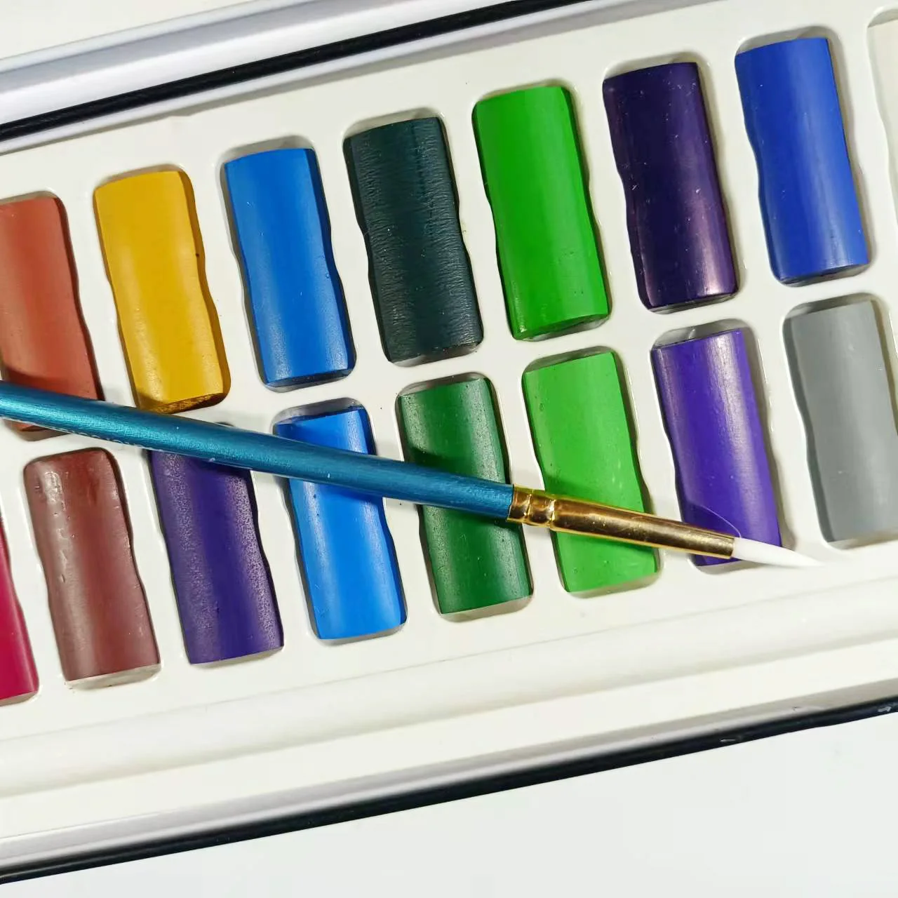 Лидер продаж, художественные принадлежности, высококачественные наборы для рисования маслом акварелью, 24 цвета