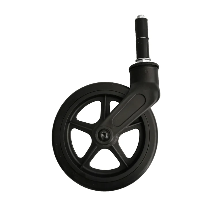 Heavy Duty 6 inches Medical Facility PVC Plastic Wheels with Plastic Fork