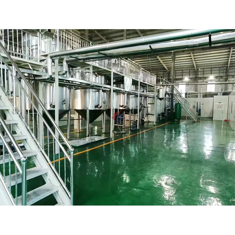 1ton per day palm oil mill refiner purification machine plant