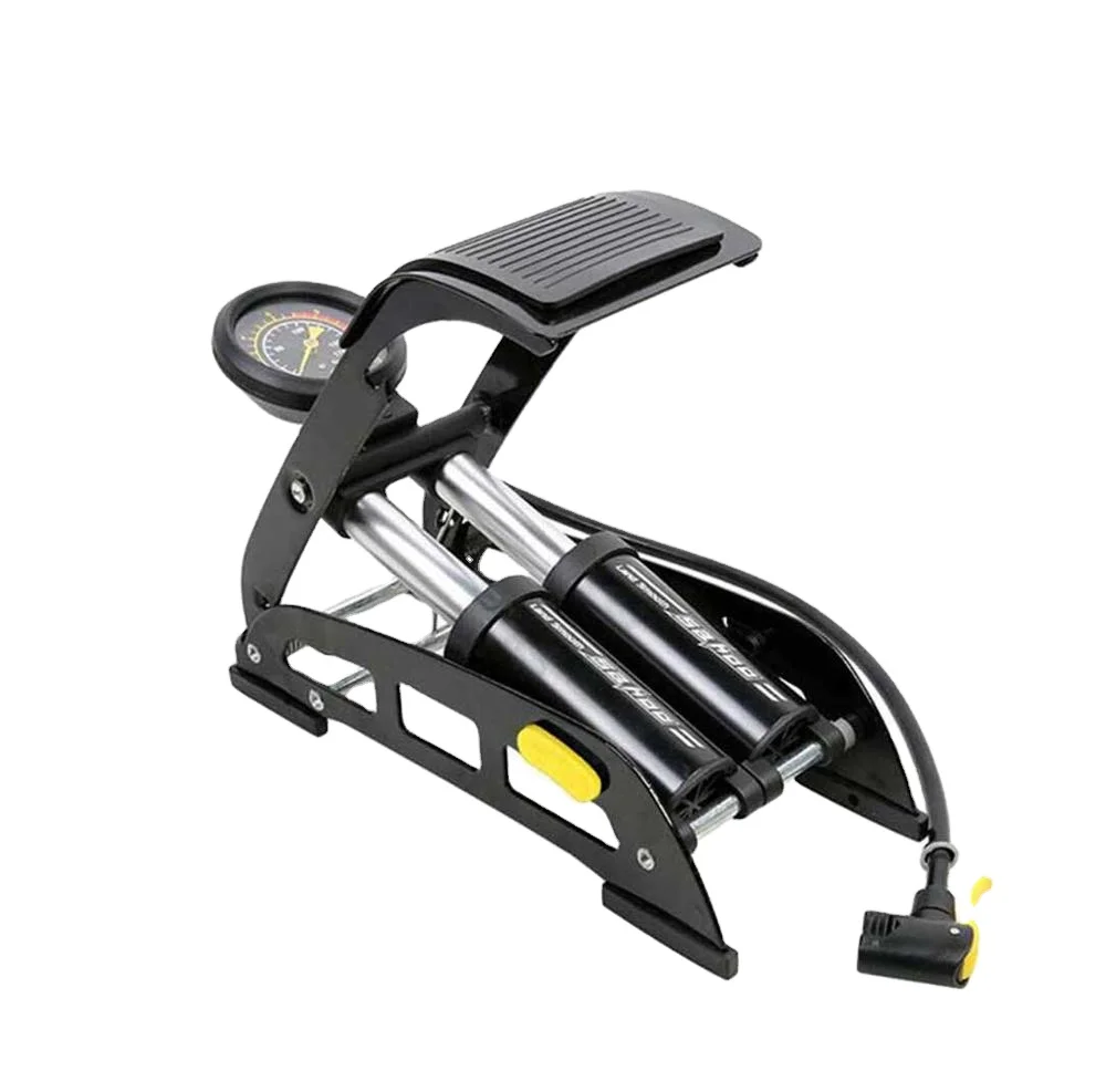 Wholesale High Pressure Durable Aluminium Alloy Foot Bicycle Air Pump