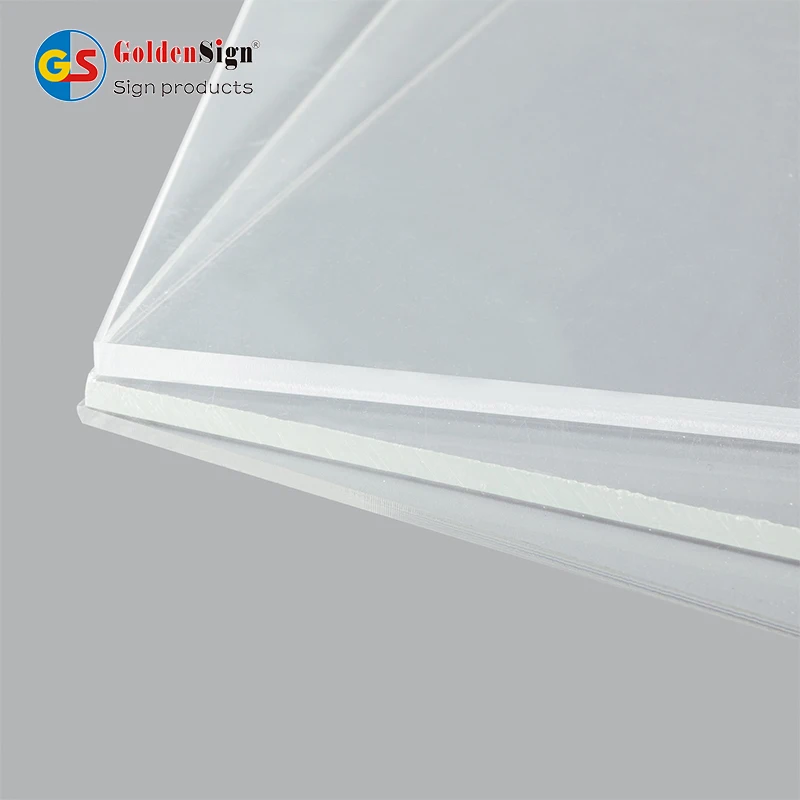 4ft x 8ft clear perspex cast 4mm plastic organic glass de acrilico acrylic sheet