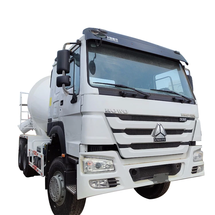 10 Cubic 336hp 6x4 Howo Concrete Mixer Truck Cement Trucks Mixer Concrete Mixer Truck With Low Price For Sale