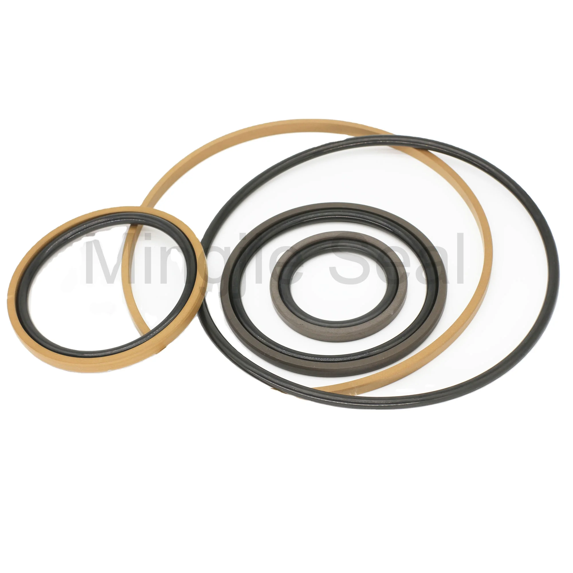 Hydraulic Cylinder Rod Seal SPGO HBTS  PTFE+NBR Step Seal