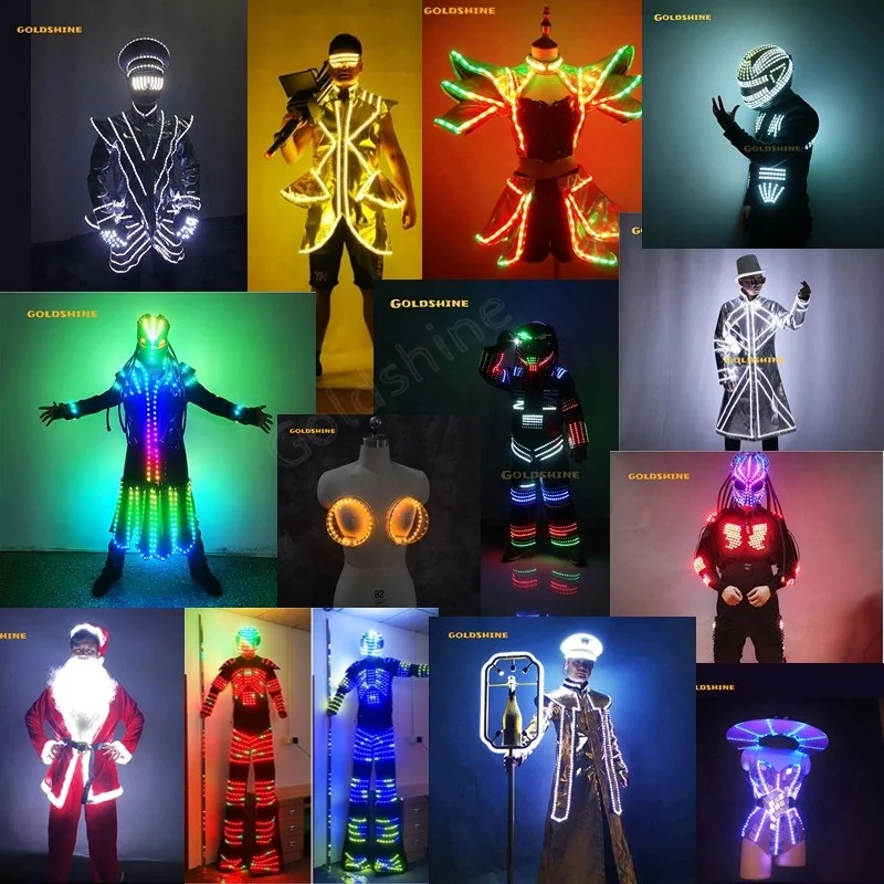 Костюм светодиодный для танцев