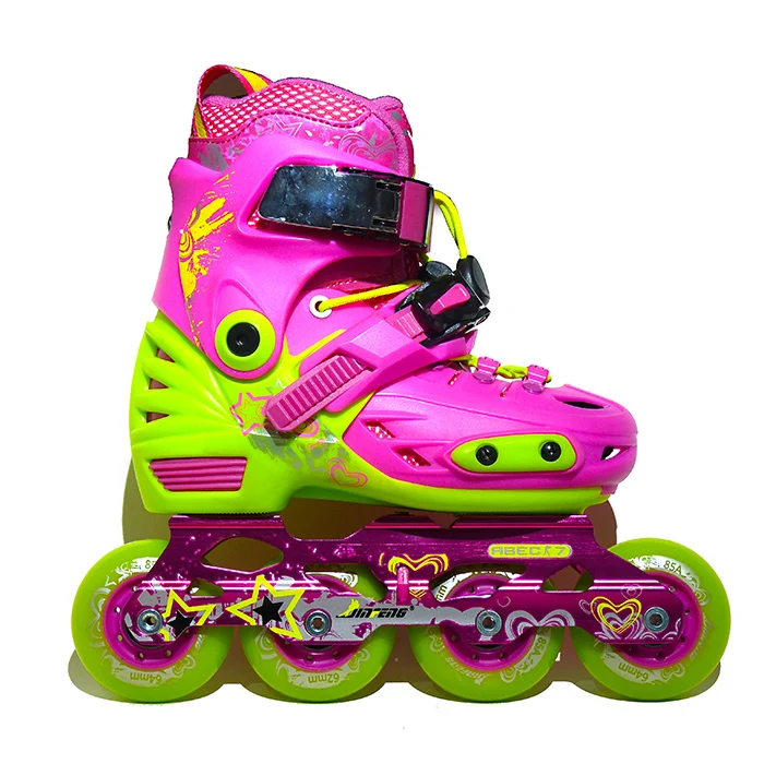 HS Inline Skate Fashionable Patines En Linea Profesional Two In One Slalom Inline Roller Skating Shoe