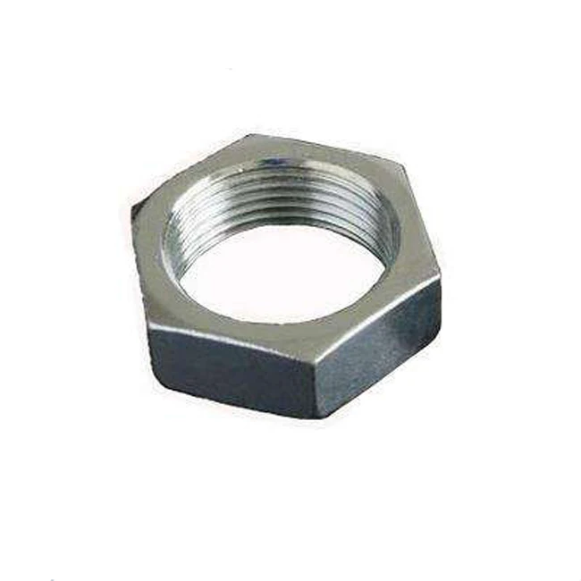 Double hexagon nut fin hex nut half inch m10 1.25 m12 1.75 left hand nut