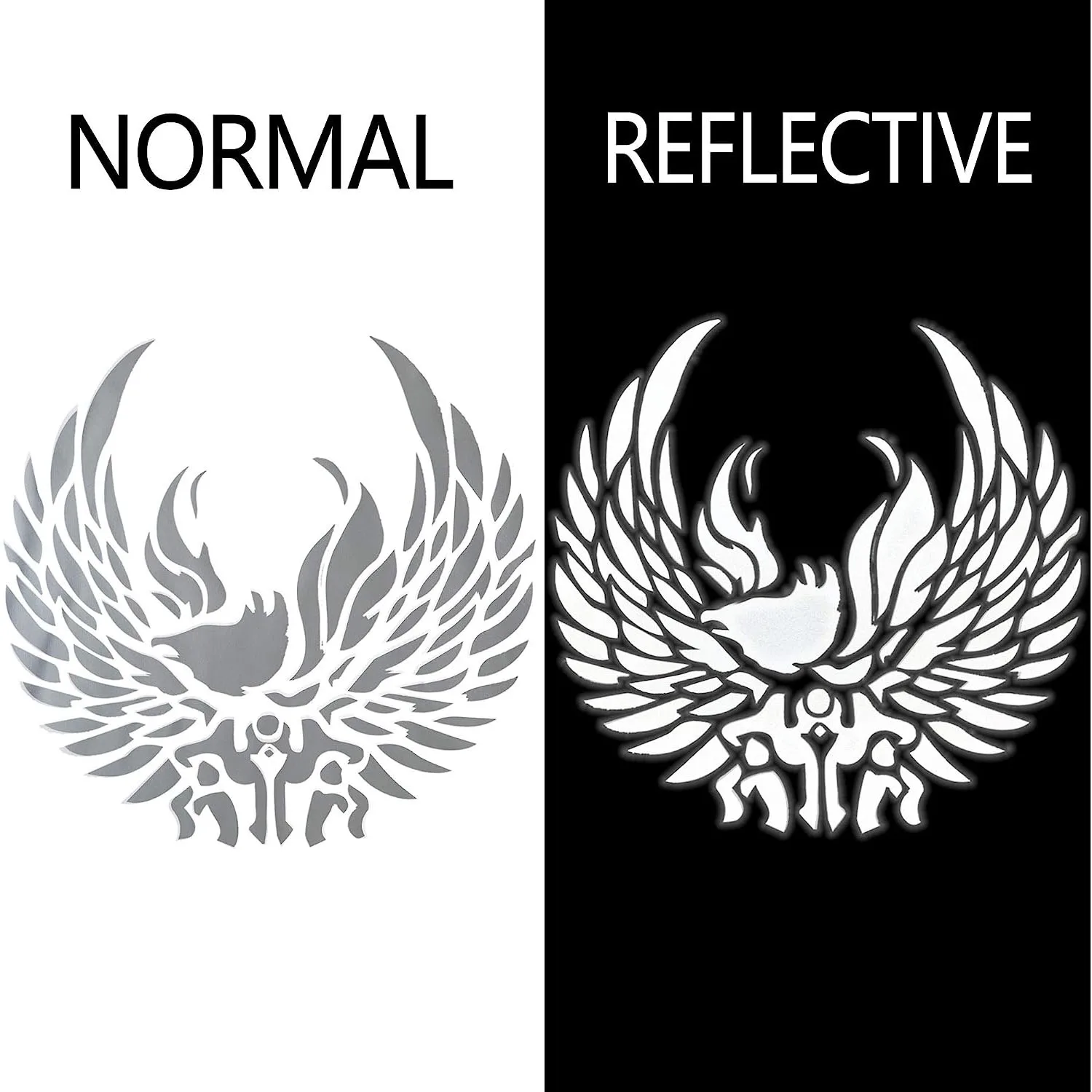 Diylobby 3m Silver Rainbow Color Retro Transparent HTV Vinyl Reflective Heat Transfer Vinyl Film Roll Design For Clothing