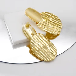 GDJWRI TC17 wholesale accessories 2 tone silver 18 k gold girl luxury women trendy ear piercing earrings studs