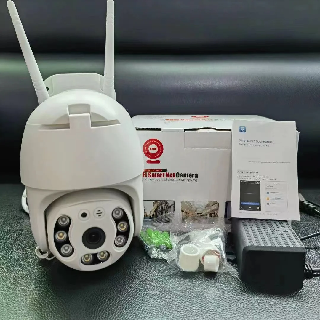 Заводская поставка V380 камера 2mp Ptz наружная Водонепроницаемая видеонаблюдения Домашние животные