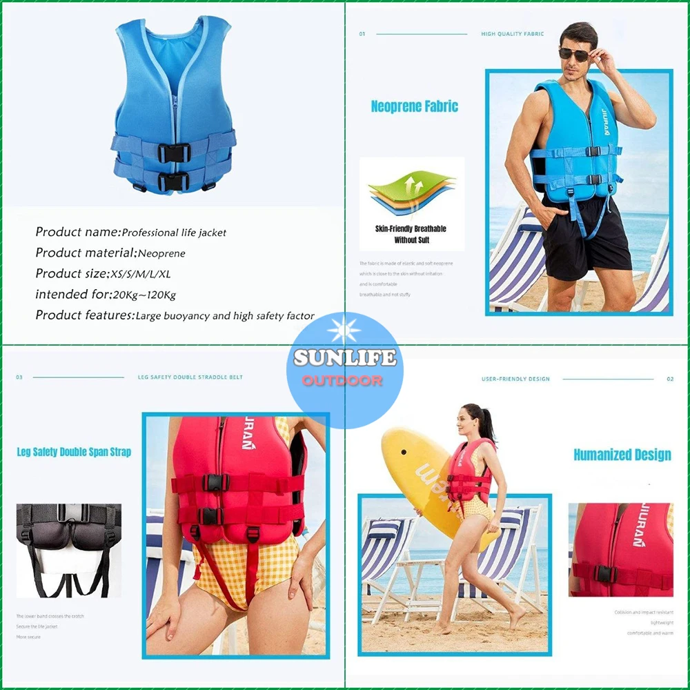 Hot-sell Life Jacket Adults Water Sports Neoprene Life Jacket Kids,Life Vest Jacket For Adult,Comfortable Buoyancy Vest