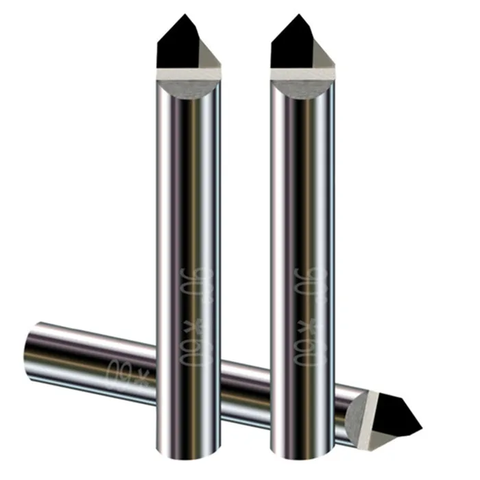 Diameter 16 20mm PCD Chamfering Mill For Natural Granite Marble Glass Jade