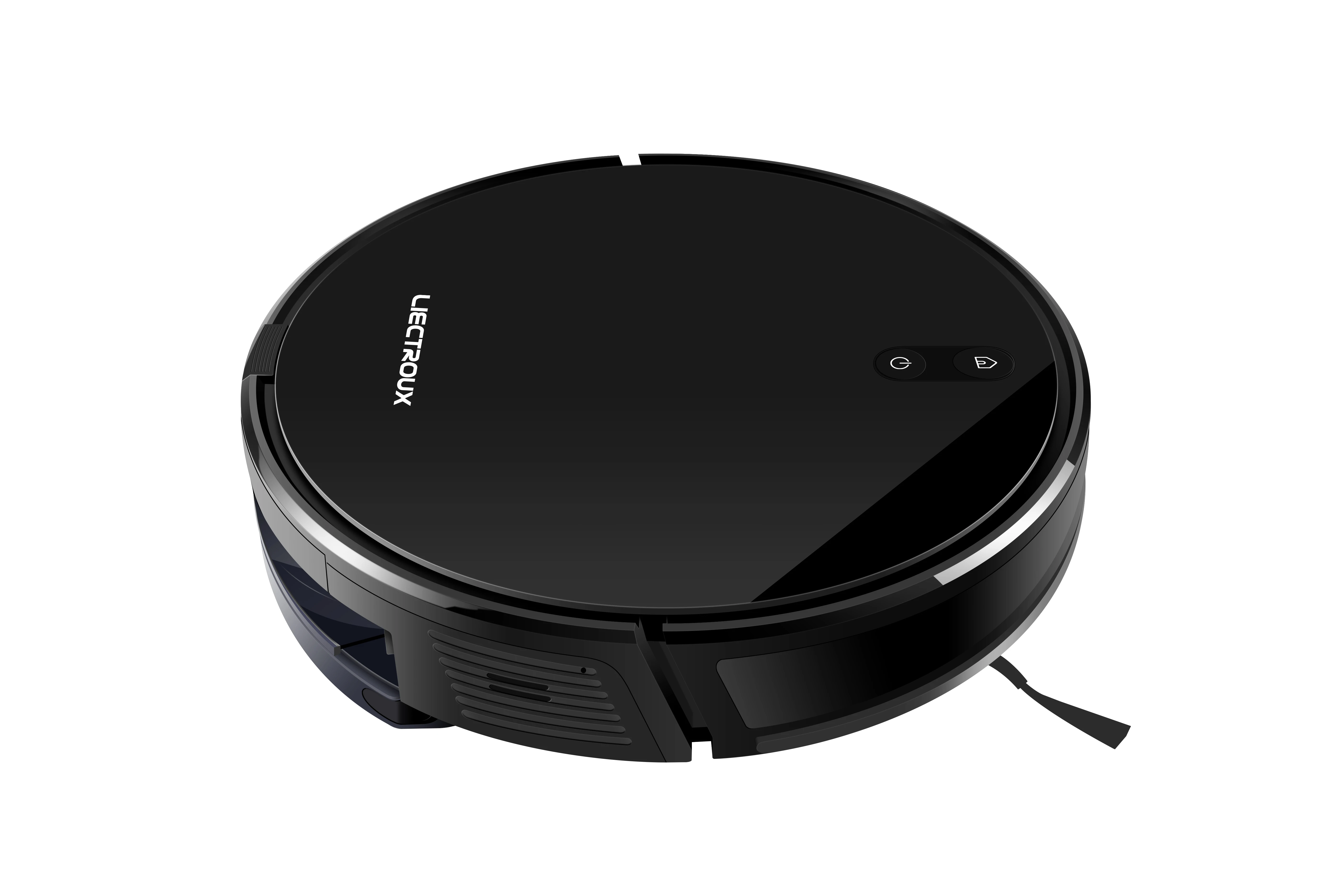LIECTROUX M200 WIFI APP Control Robot Vacuum Cleaner with Self-emptying Dustbin